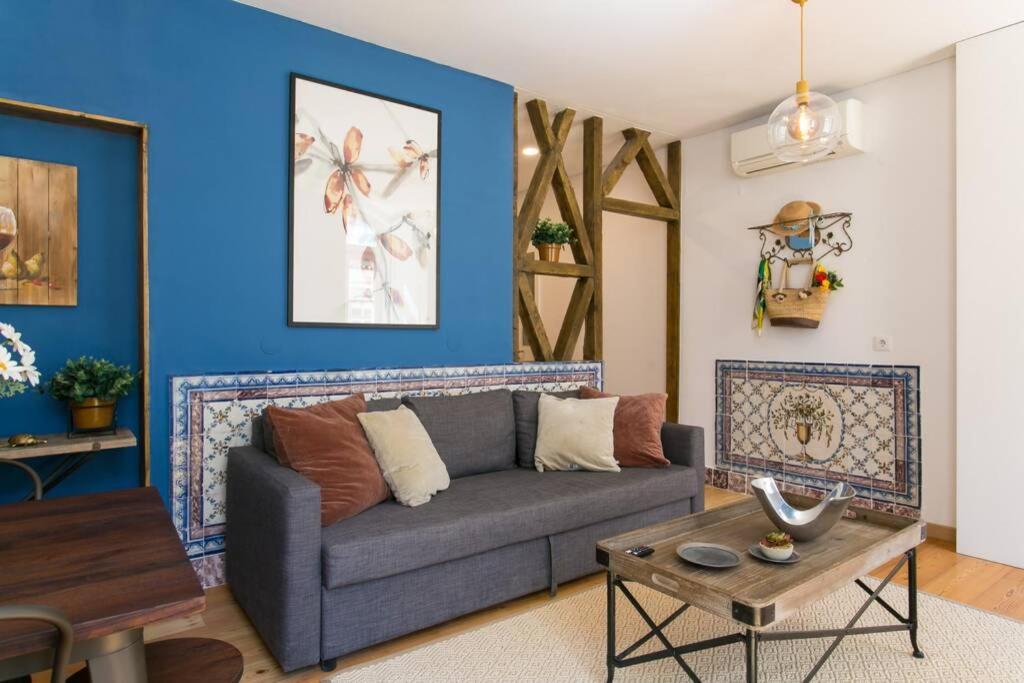 Jp39 - Baixa 18Th Century Tiles Apartment With 2 Bdr! Lisbona Esterno foto